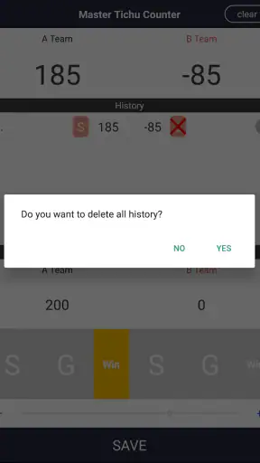 Master Tichu Counter - 티츄 계산기 screenshot