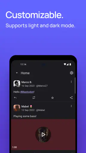 Mastodon screenshot