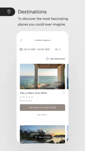 Meliá: Book hotels and resort screenshot