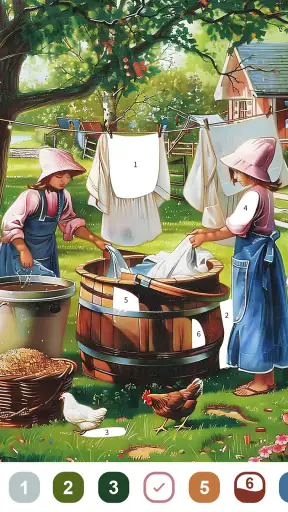 Memory Color - Paint by Number screenshot