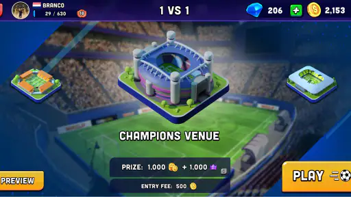 Mini Football - 축구 게임 screenshot