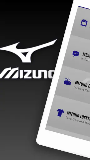 Mizuno Team App screenshot