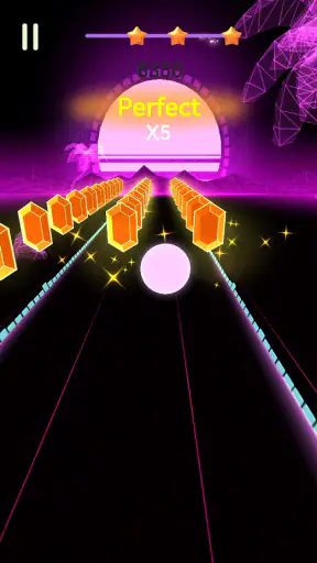 Music Ballz Hop: 바운싱 볼 리듬 게임 screenshot