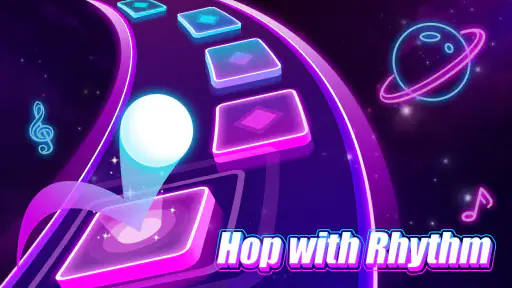 Music Ballz Hop: 바운싱 볼 리듬 게임 screenshot