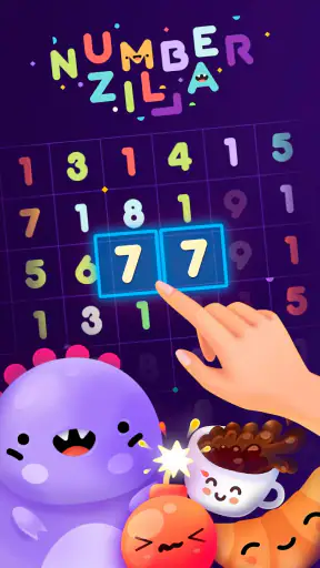 Numberzilla: 퍼즐 수학 게임 숫자 게임 논리 screenshot
