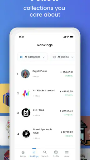 OpenSea: NFT marketplace screenshot