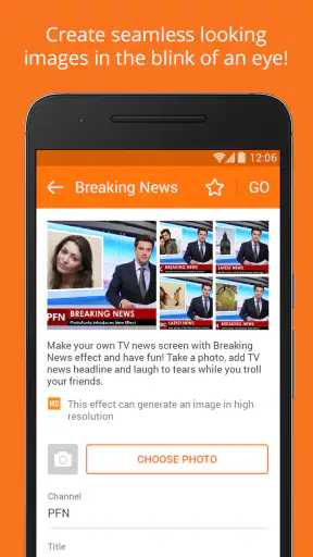 PhotoFunia screenshot