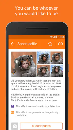 PhotoFunia screenshot