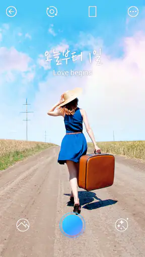 PICNIC 피크닉  - 맑은 하늘 필터 카메라 screenshot