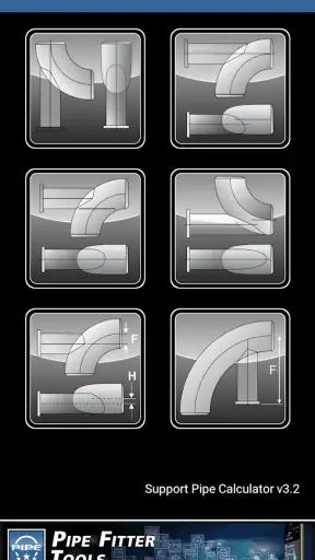 Pipe Support Calculator screenshot