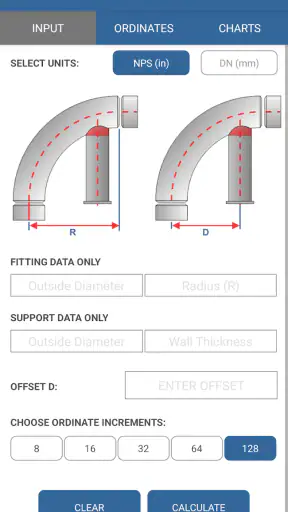 Pipe Support Calculator screenshot