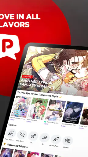 POCKET COMICS: Premium Webtoon screenshot
