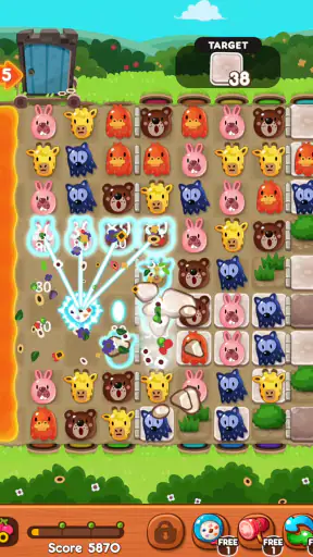 PokoPoko: 토끼 동물 프렌즈와 꾸미기 힐링게임 screenshot