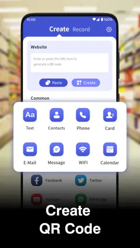 QR Create&Scan screenshot