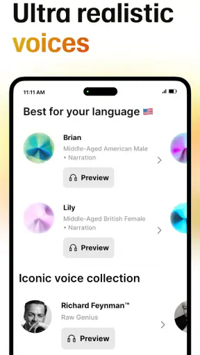 ElevenReader - Text to Speech screenshot