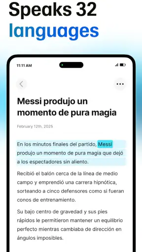 ElevenReader - Text to Speech screenshot