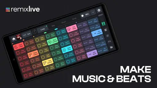 Remixlive - 음악 및 비트 만들기 screenshot