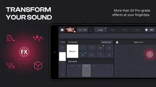 Remixlive - 음악 및 비트 만들기 screenshot