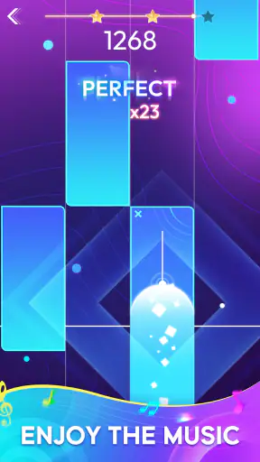 Rhythm Rush Lite-Be Piano Star screenshot