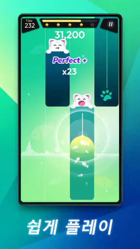 Rhythm Rush -  음악게임& 피아노게임 screenshot