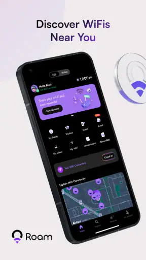 Roam: WiFi, eSIM & Rewards screenshot