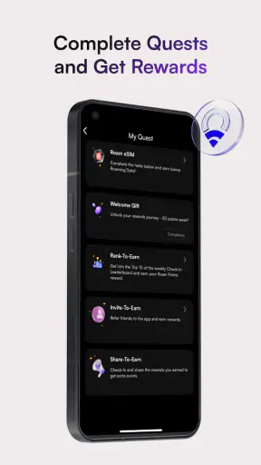 Roam: WiFi, eSIM & Rewards screenshot