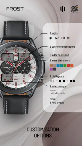 S4U Frost - classic watch face screenshot