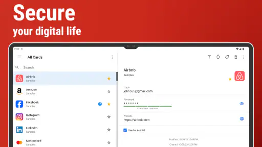 SafeInCloud 1 screenshot