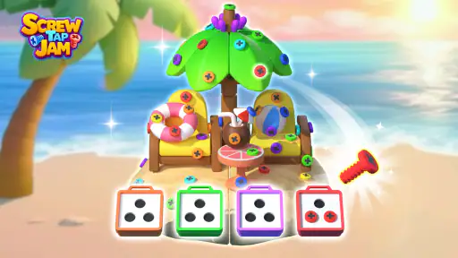 Screw Tap Jam™: 3D 나사 퍼즐 screenshot