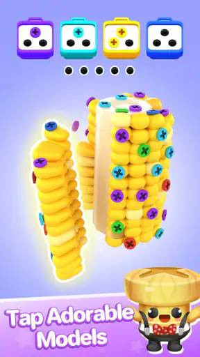 Screw Tap Jam™: 3D 나사 퍼즐 screenshot