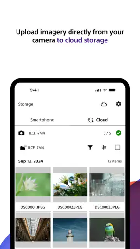Sony | Creators' App screenshot