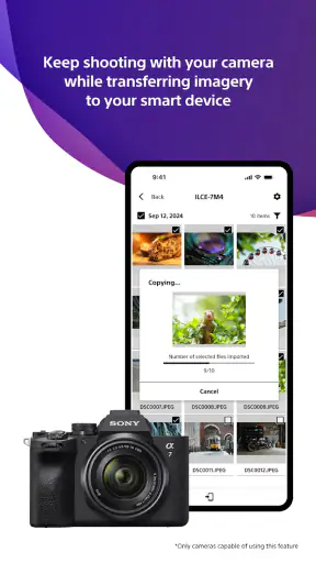 Sony | Creators' App screenshot