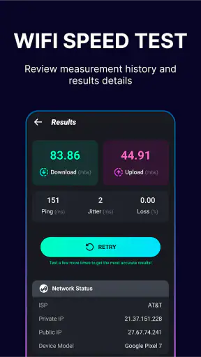 Speed Test 5G, Wifi - SpeedZen screenshot