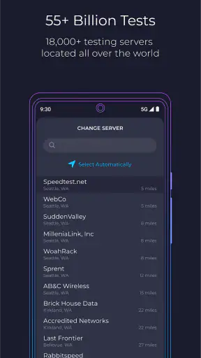 Speedtest - 인터넷 속도 테스트 screenshot