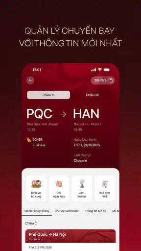 Sun PhuQuoc Airways screenshot