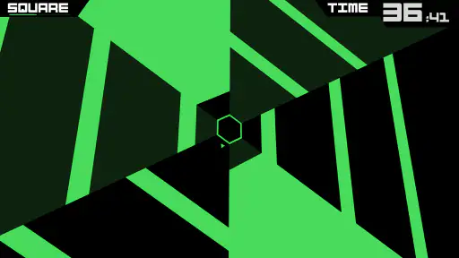 Super Hexagon screenshot