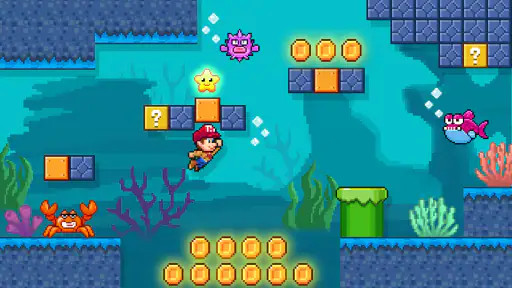 Super Robby Bros : Jump world screenshot