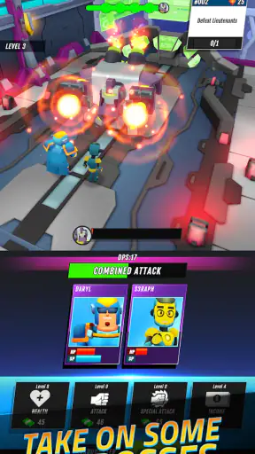 Superheroes Idle RPG League screenshot