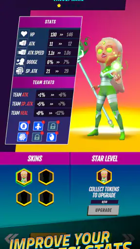 Superheroes Idle RPG League screenshot