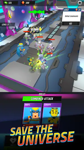 Superheroes Idle RPG League screenshot