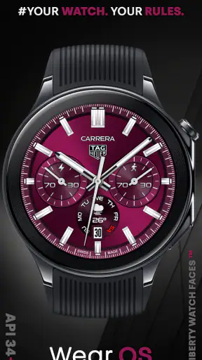 TAG HEUER CARRERA 3 Watch Face screenshot