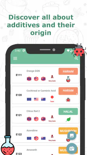 TagHalal food Scan Ingredients screenshot