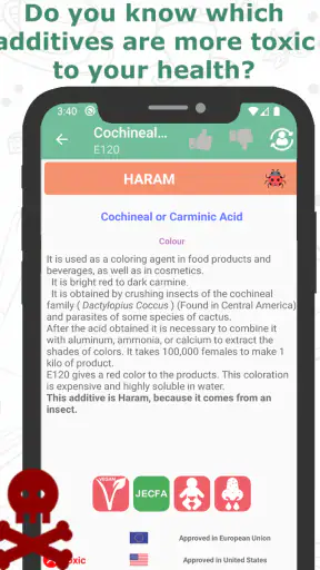 TagHalal food Scan Ingredients screenshot