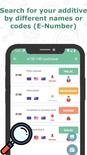 TagHalal food Scan Ingredients screenshot