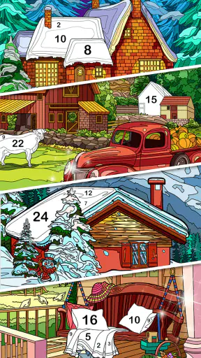 Tap Color Pro: 숫자로 색칠하기 screenshot