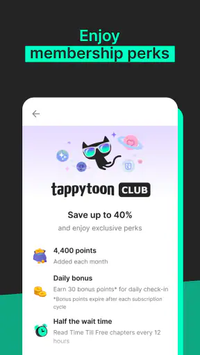 Tappytoon Comics & Webtoons screenshot