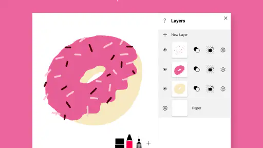 Tayasui Sketches screenshot