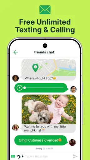 textPlus: 문자 메시지 + 통화 screenshot