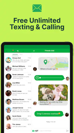textPlus: 문자 메시지 + 통화 screenshot