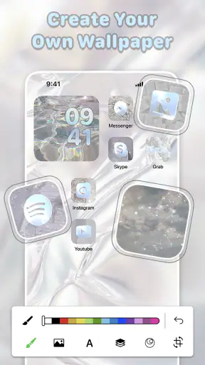 Themes - 위젯, 아이콘, 배경 screenshot